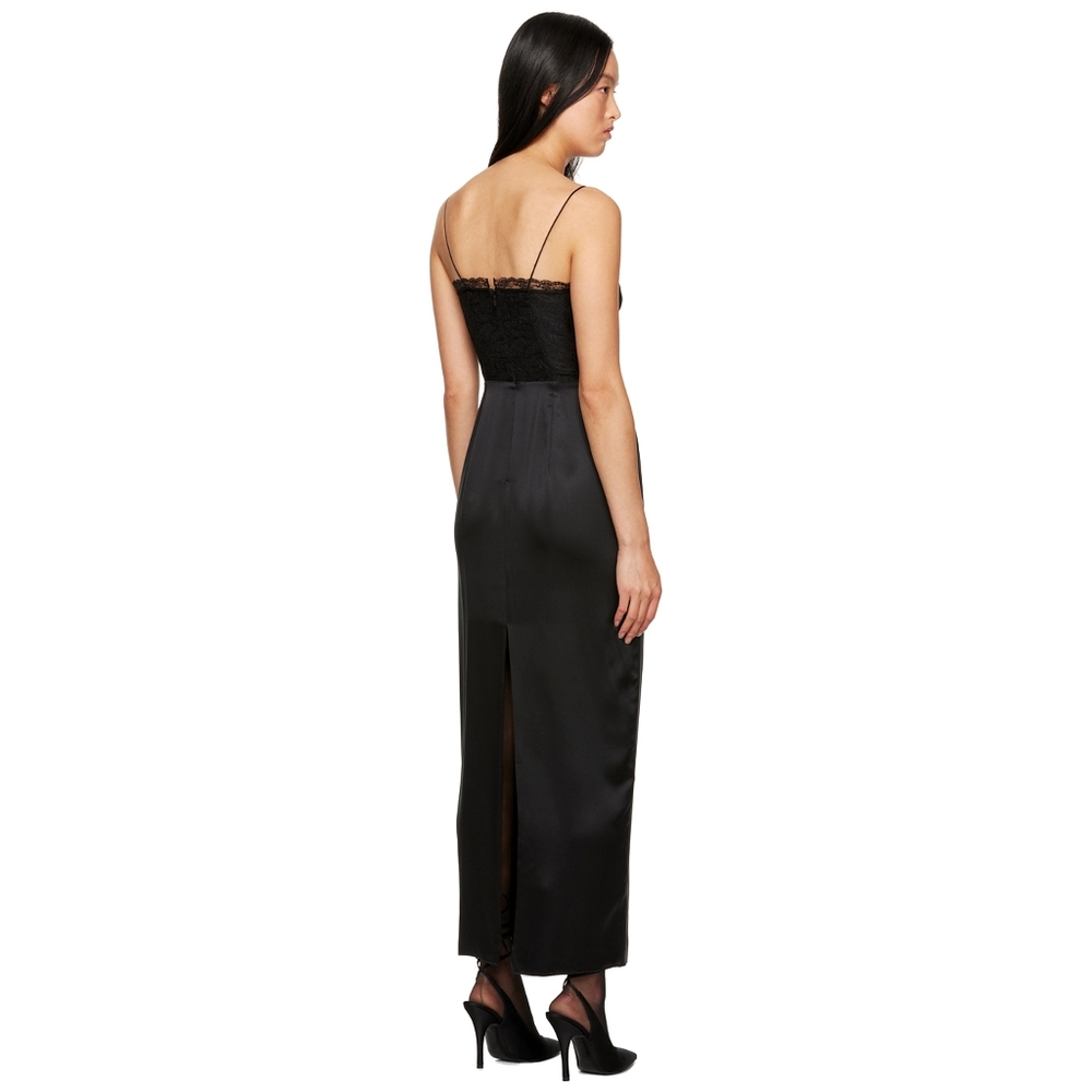 Reformation Peniel Wednesday Adam's Gothic Silk Midi Dress - Picture 14 of 16